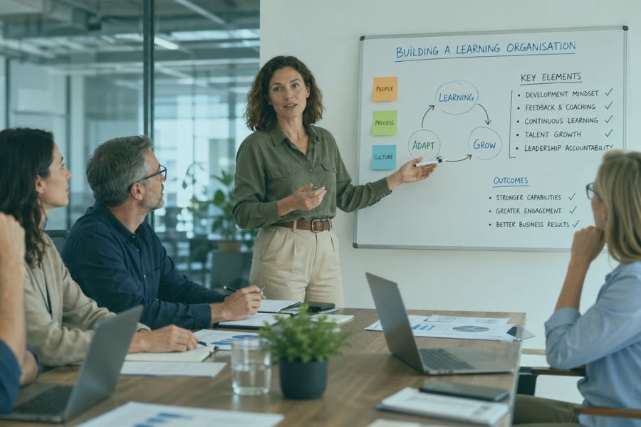 Building a Learning Organisation: Practical Examples from Clients